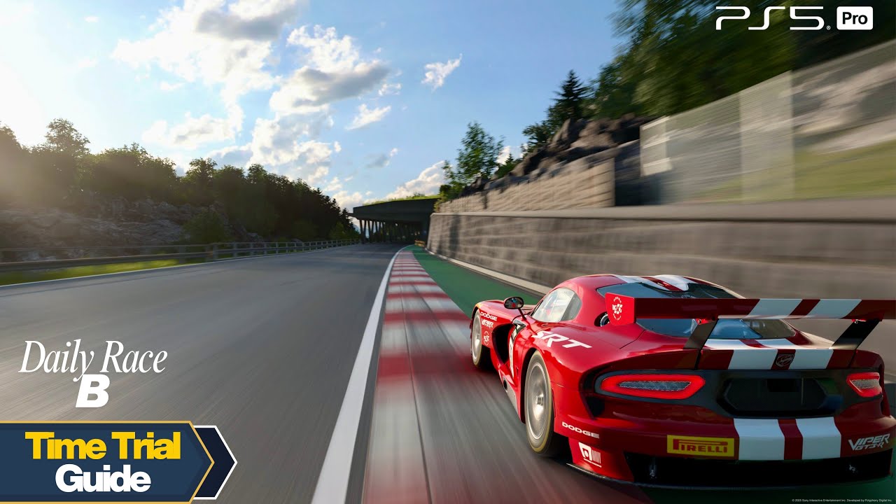 GT7 Time Trial Guide | Deep Forest Raceway | Daily Race B | Gr.3 Qualifying Lines