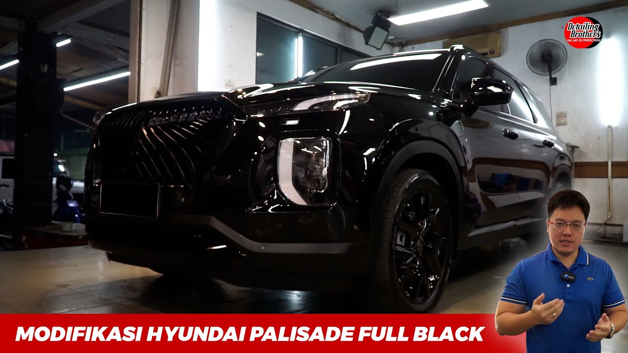 BIKIN PALISADE JADI ALL BLACK, MODIF SULTAN, KEREN BANGET, SUPER ADEM, KEDAP DAN MANTAP!!