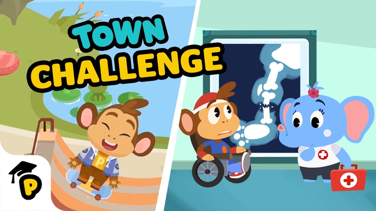 Bip's at the hospital | Town CHALLENGE Episode: 1 | Dr. Panda Town Collection