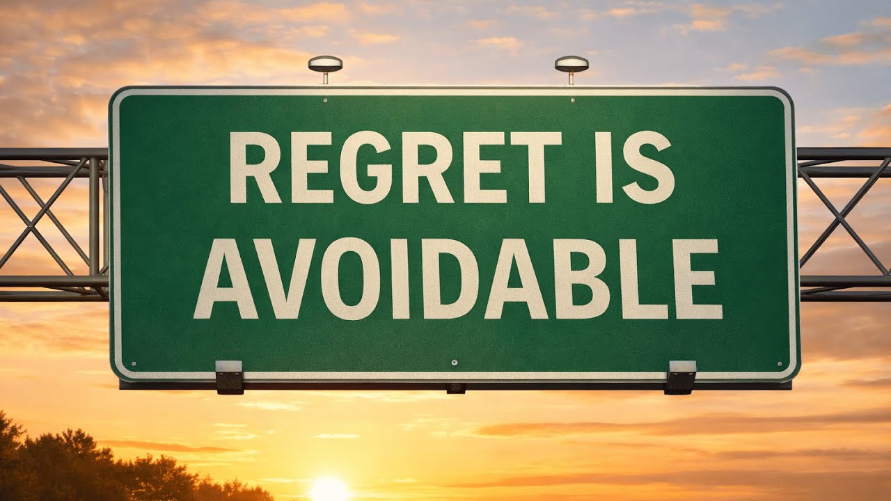 Why Regret Feels Heavy — and How to Avoid It Before It Forms