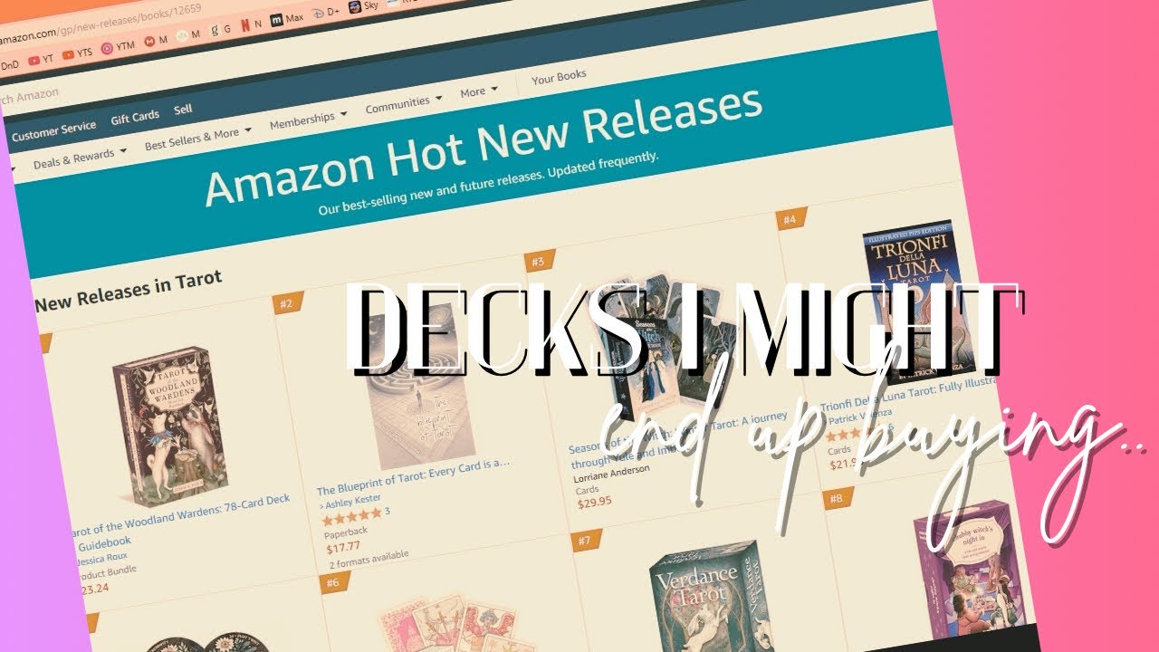 Checking out new decks I might end up buying.. might :D