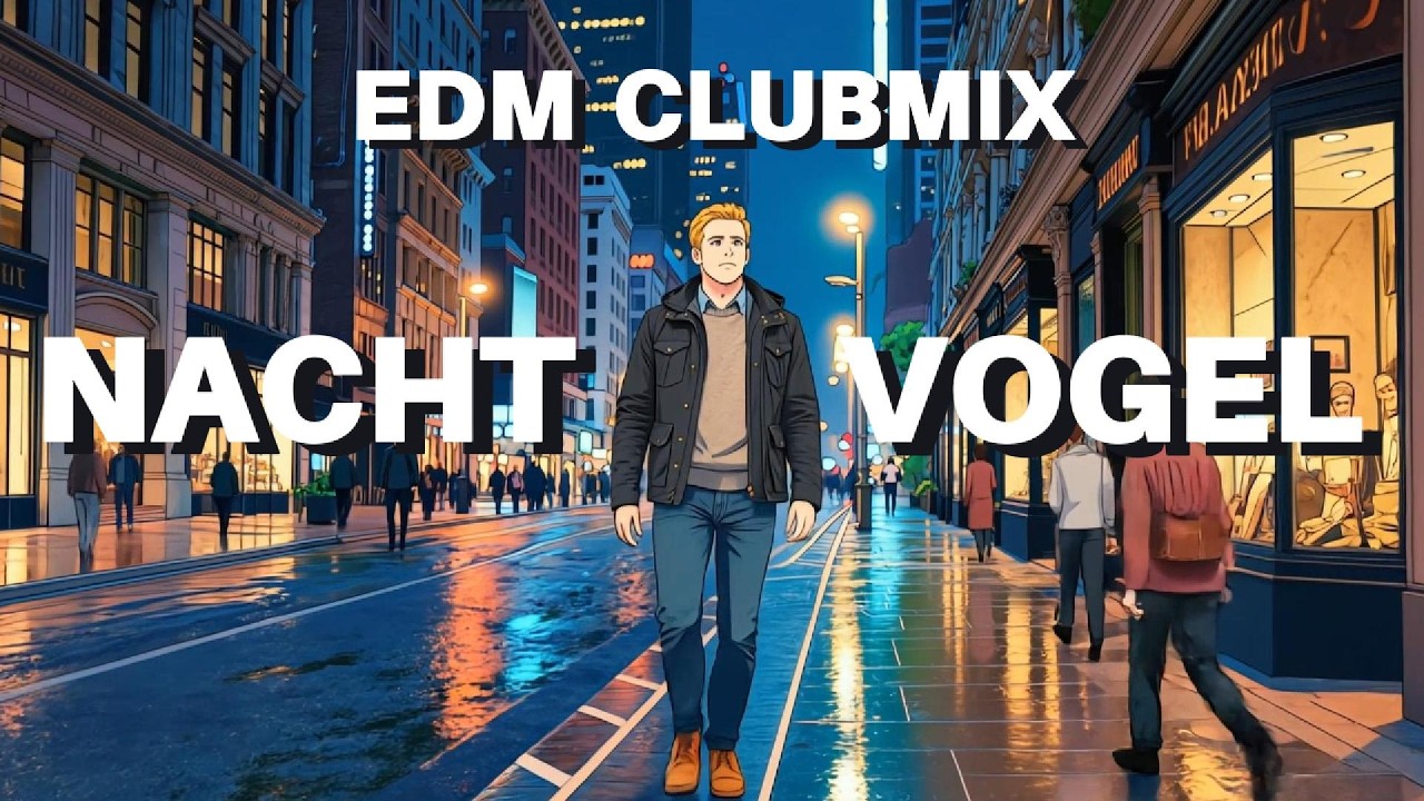 Nachtvogel 🌙 (EDM Clubmix) | Emotionaler Schlager Pop über Sehnsucht in der Nacht