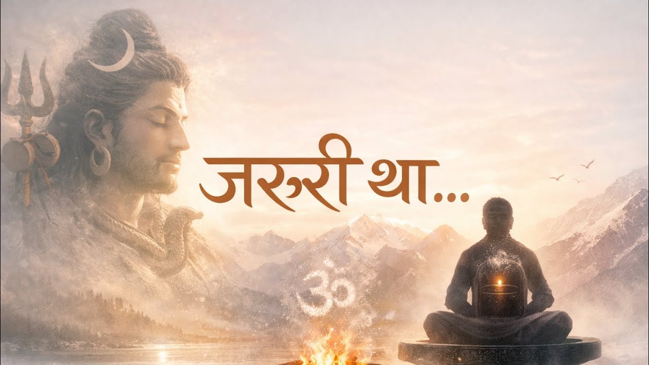Zaroori tha.... मेरा मिटना ज़रूरी था… | Sufi Shiv Bhajan | Bhola Mere Bhola | Soulful Mahadev Song