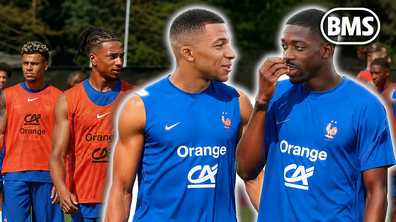 MBAPP&Eacute; AND DEMB&Eacute;L&Eacute; IN FRANCE TRAINING! 🔥 France v Senegal 🏆 2026 FIFA World Cup