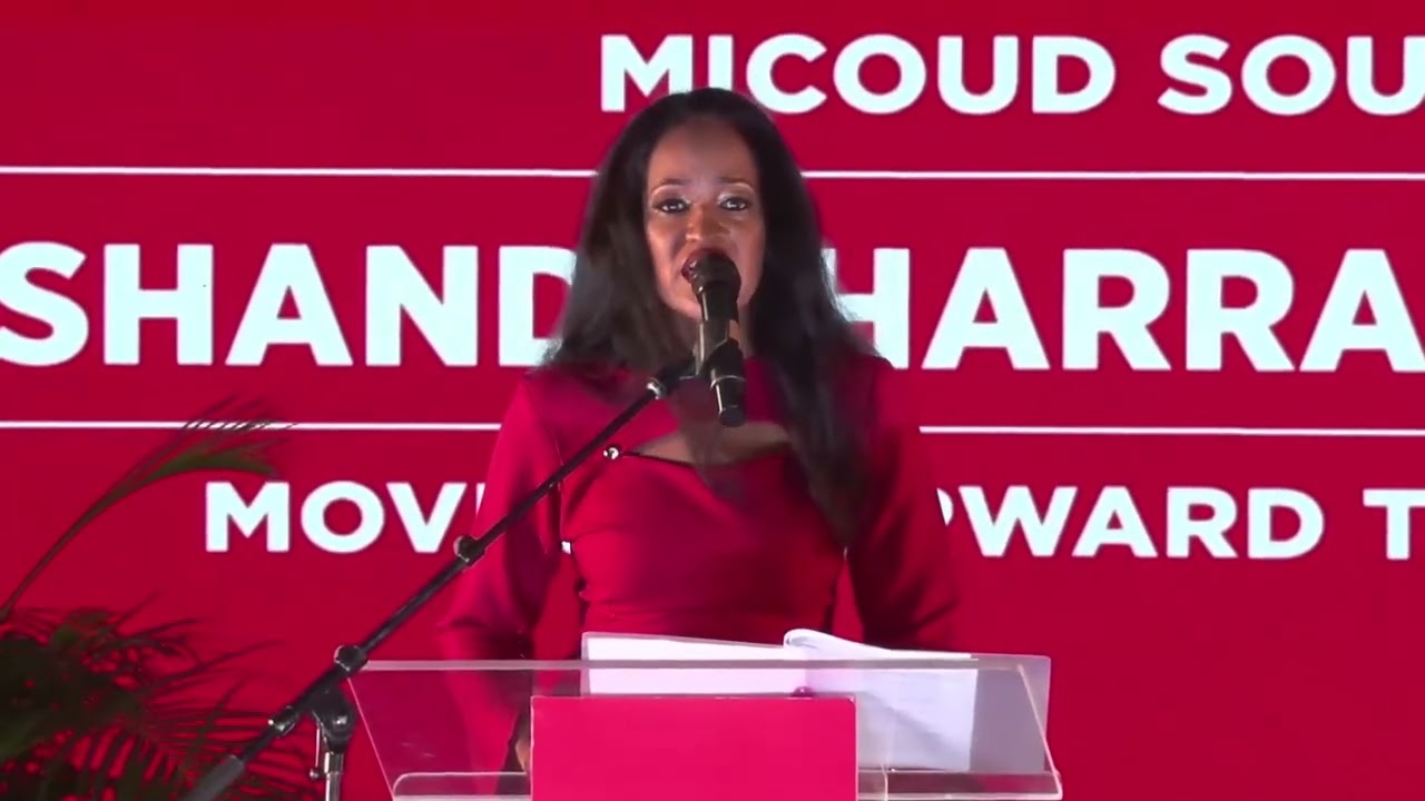 SLP LAUNCHES DR. SHANDA LEE HARRACKSINGH TO CHALLENGE ALLEN CHASTANET IN MICOUD SOUTH.
