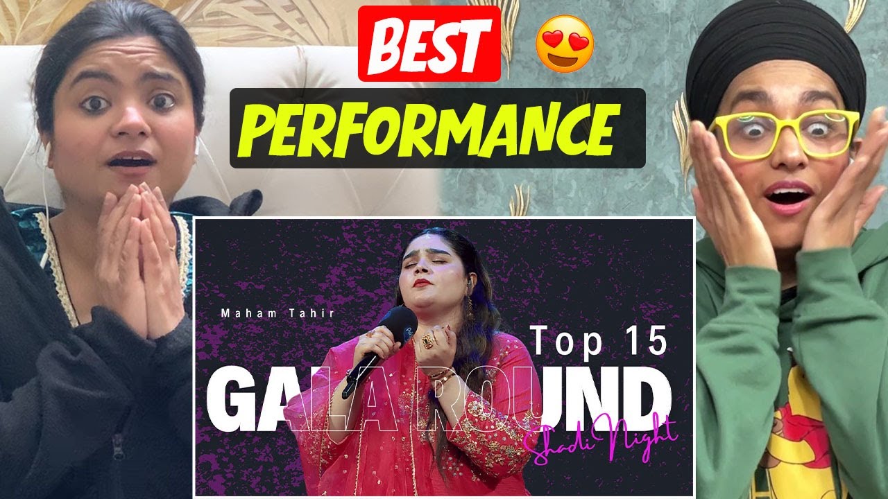 Indian Reaction to Pakistan Idol | Maham Tahir | “Madhaniyan” | Gala Round