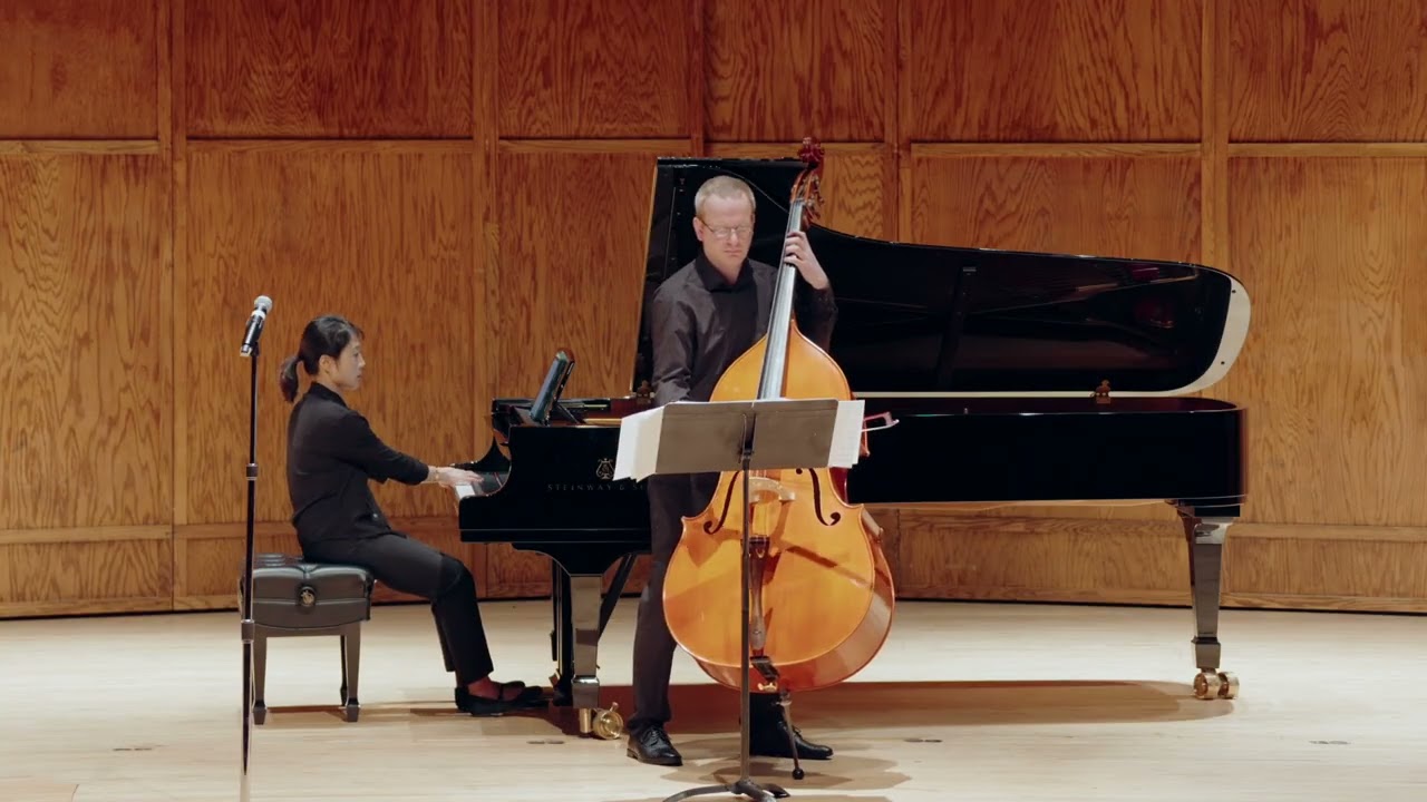 JungAh Lee "Vocalize" for Double-Bass & Piano-  Live at ISB Convention 2025