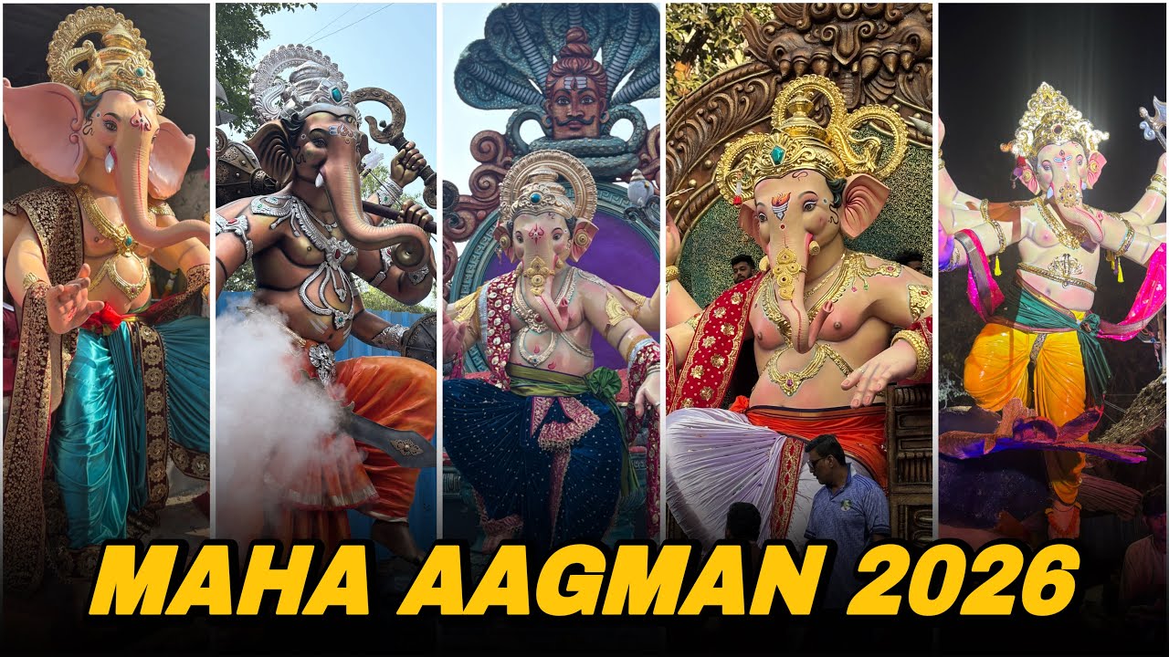 Mumbai Maghi Maha Ganpati Aagman Sohala 2026 | Maghi Ganeshutsav 2026 