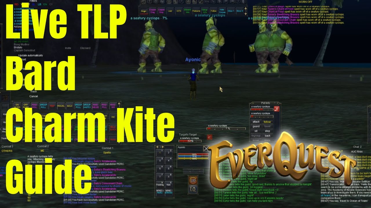 Ep30 How to Charm Kite (Ayonic-Bard) Everquest TLP