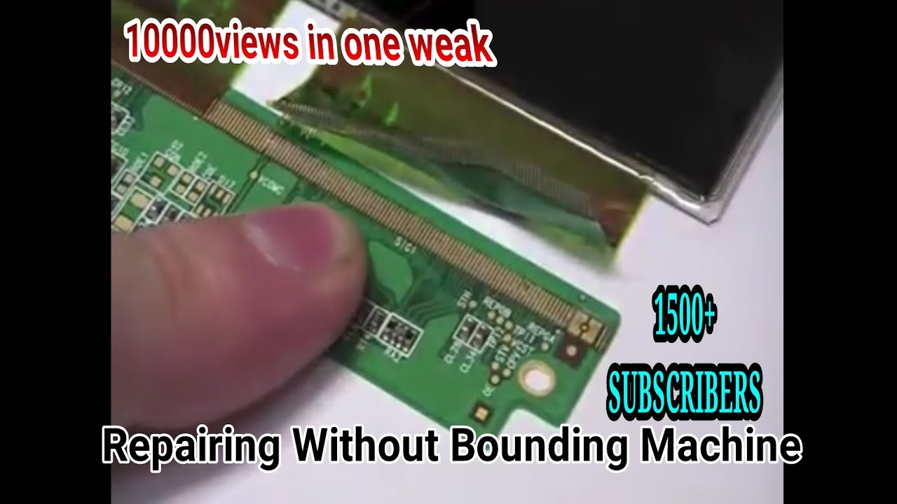 Panel Repair without BONDING MACHINE