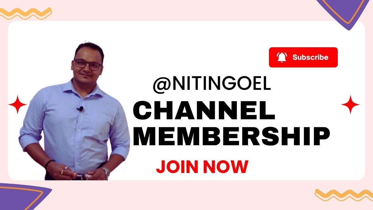 @nitingoel Channel
