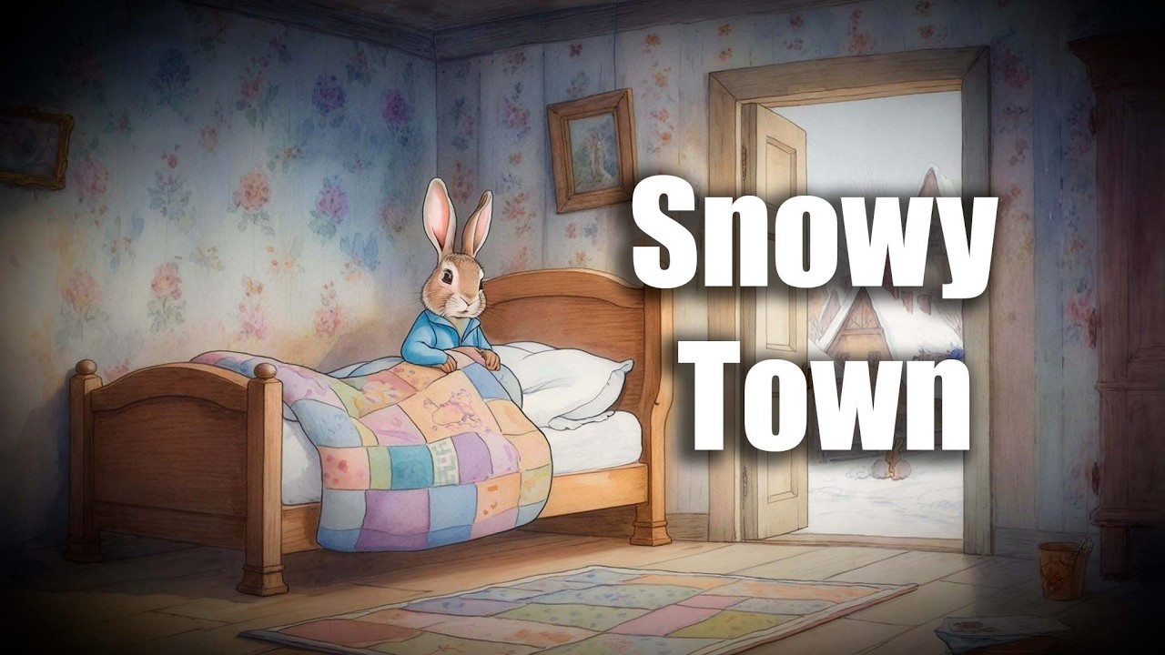 Cozy Winter Village Study Music ❄ Deep Focus & Calm Reading Ambience