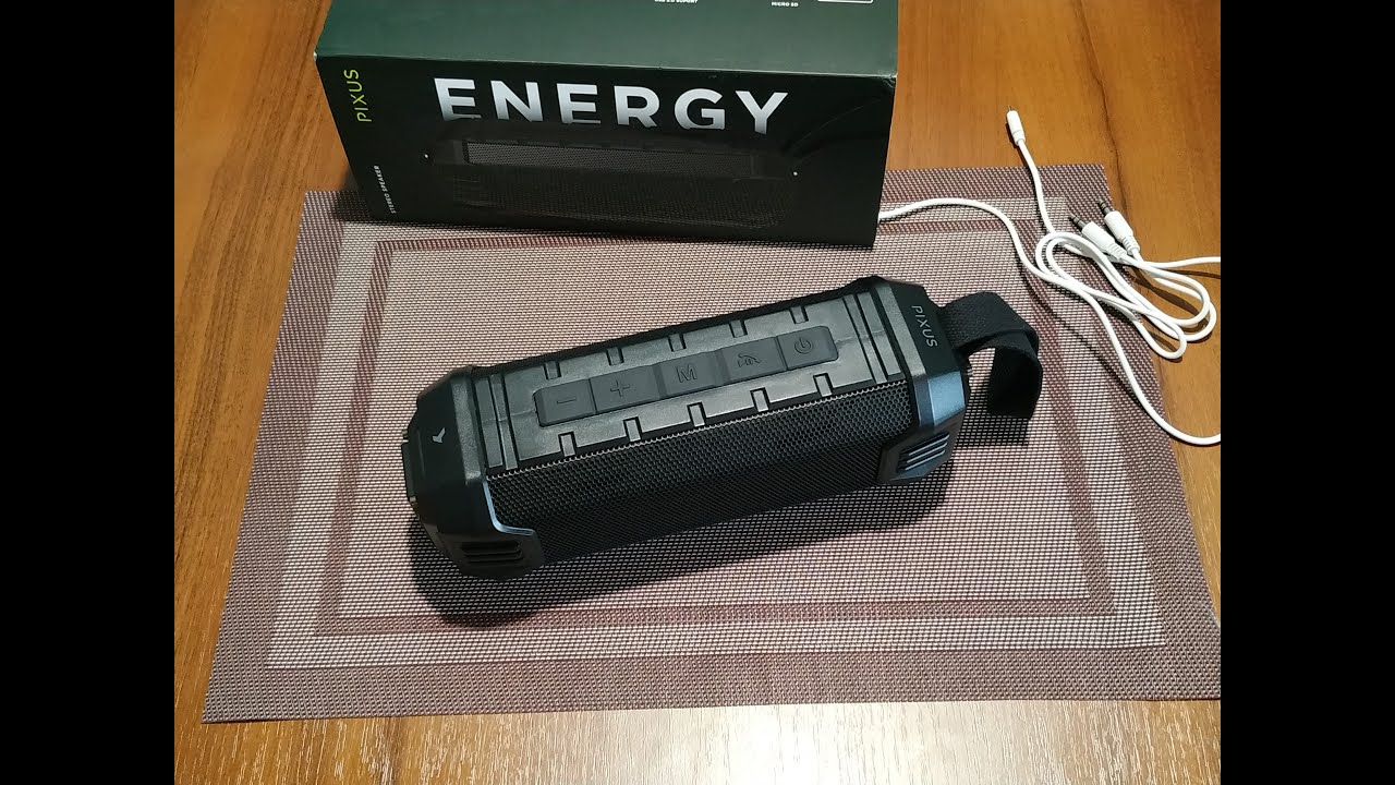 ОБЗОР Акустической системы Pixus Energy Black PXS005BK