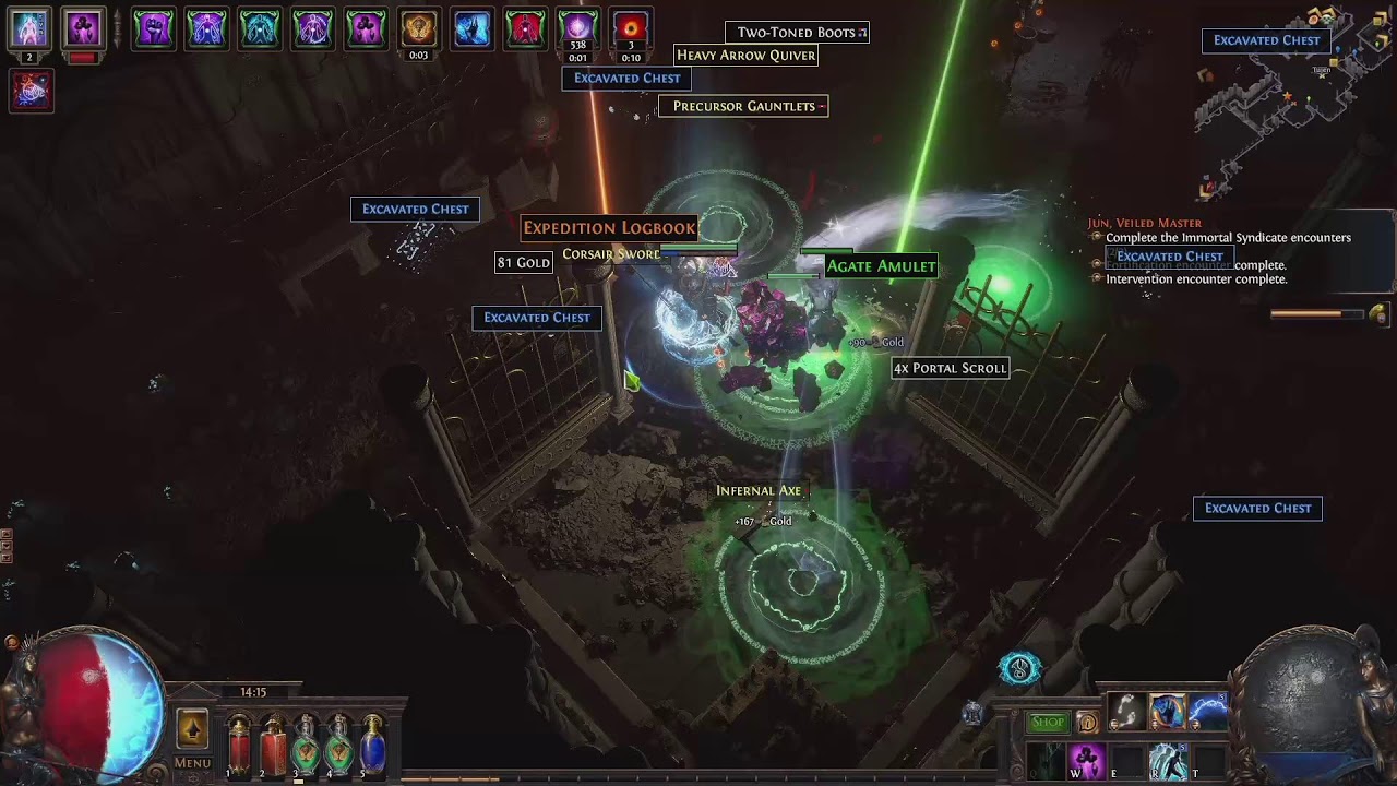 SurfCaster Herald Of Thunder AutoBomber - Phrecia 2.0 [EN/PH] Path Of Exile