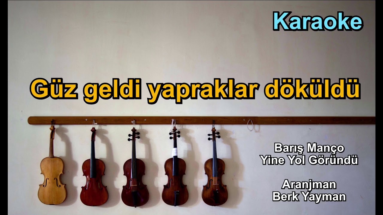 Yine Yol Göründü Gurbete Karaoke