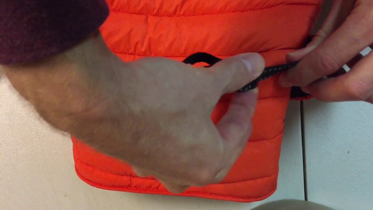 Alpine Coat Strap Adjustment
