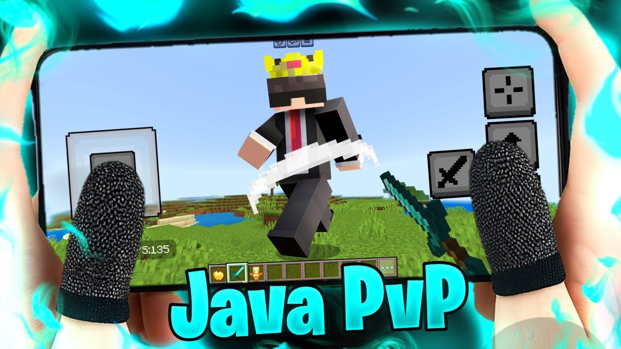 How to Master Java PvP in Minecraft Pocket Edition 🤯 (Mobile Tutorial!)