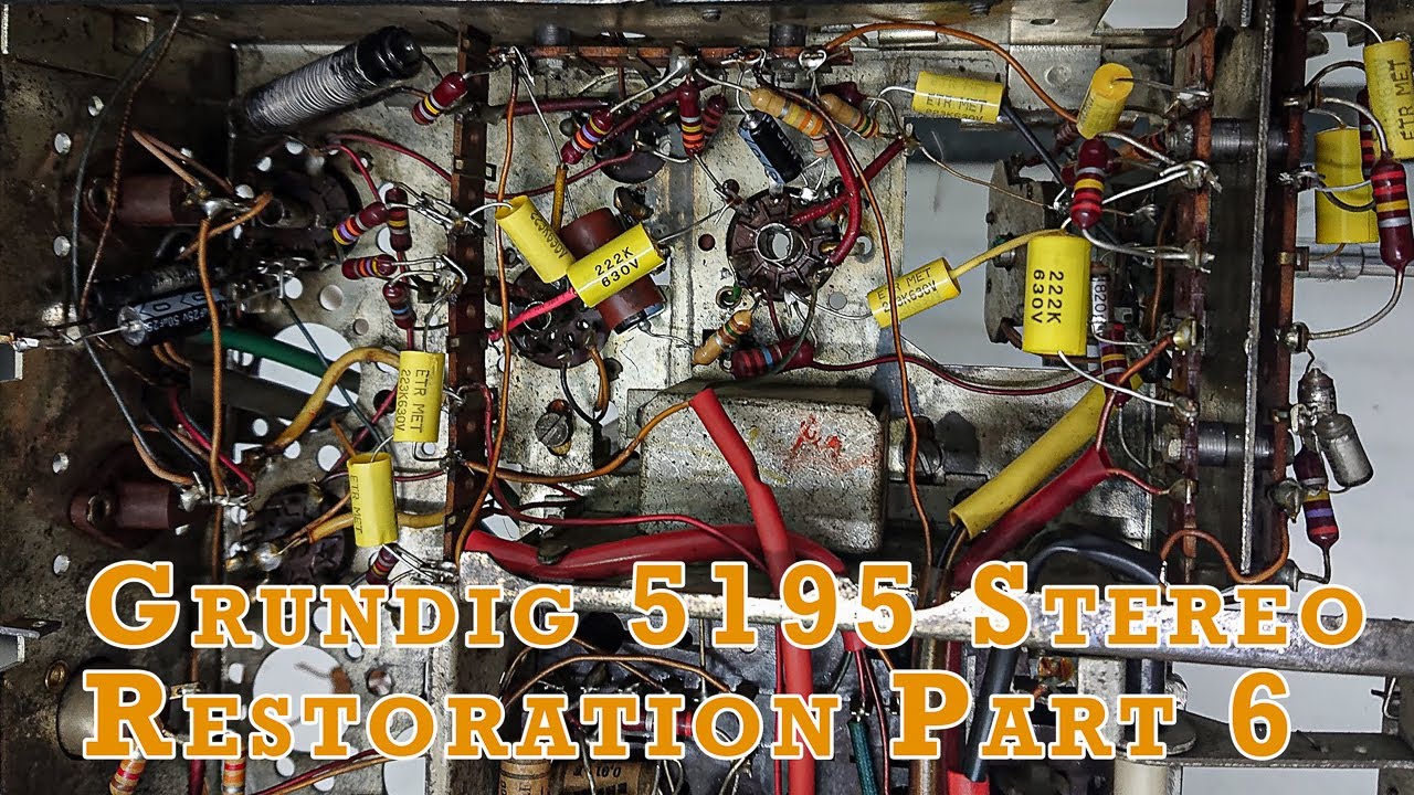 Finally it's time of a first powerup attempt! - Grundig 5195 Stereo (Part 6)
