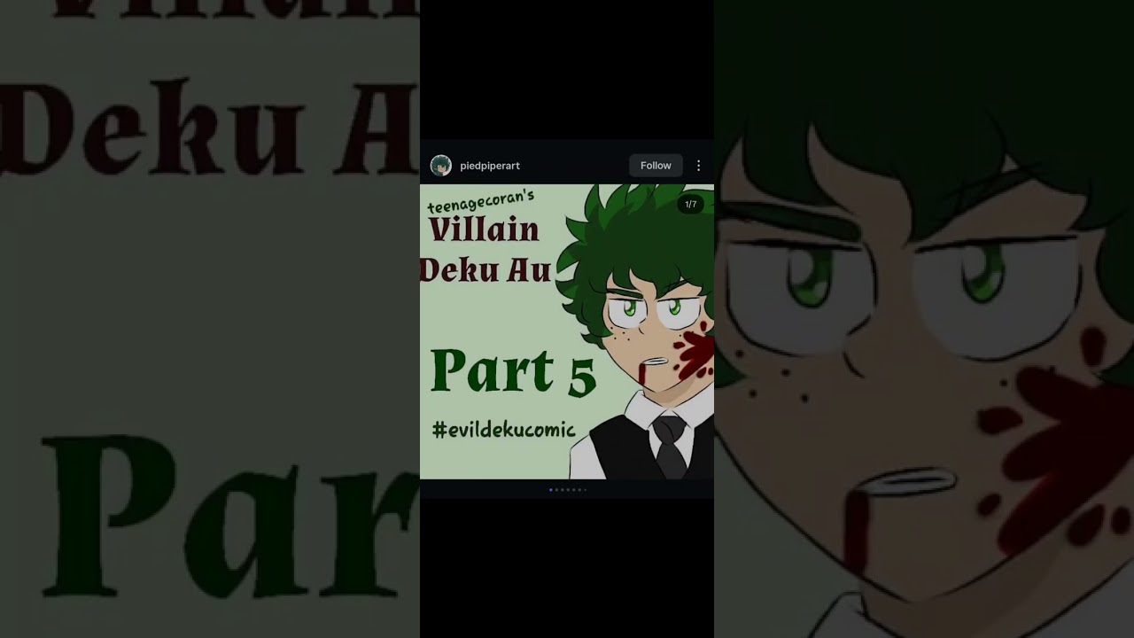 My Hero Academia ( Villain Deku AU ) Part 1 Ep 1