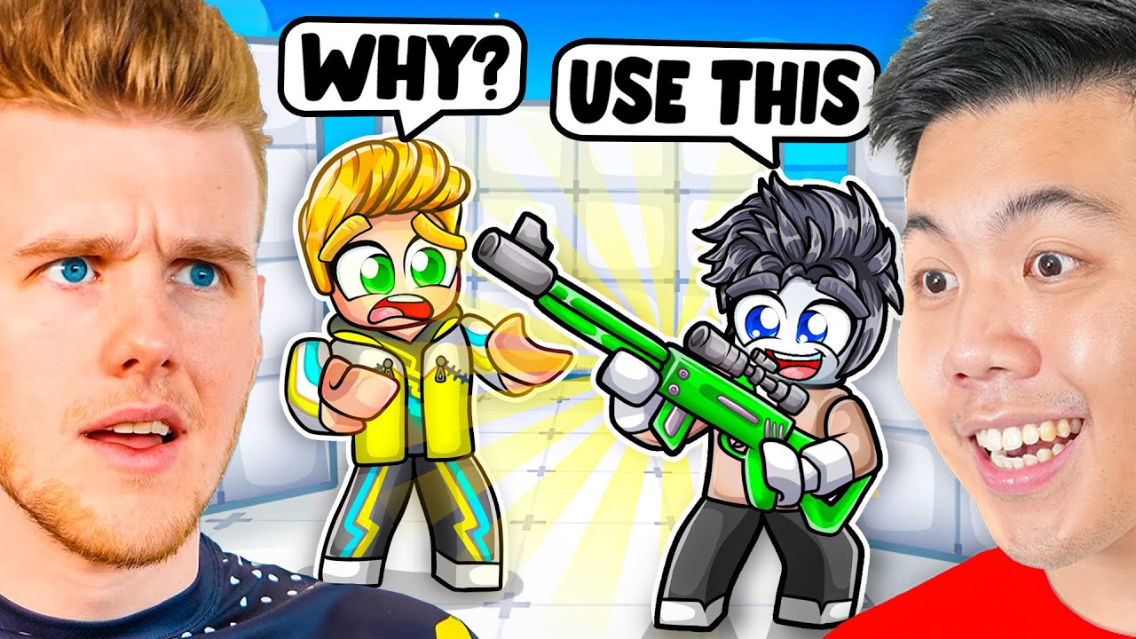 I Taught PWR Lachlan How To Play ROBLOX RIVALS..