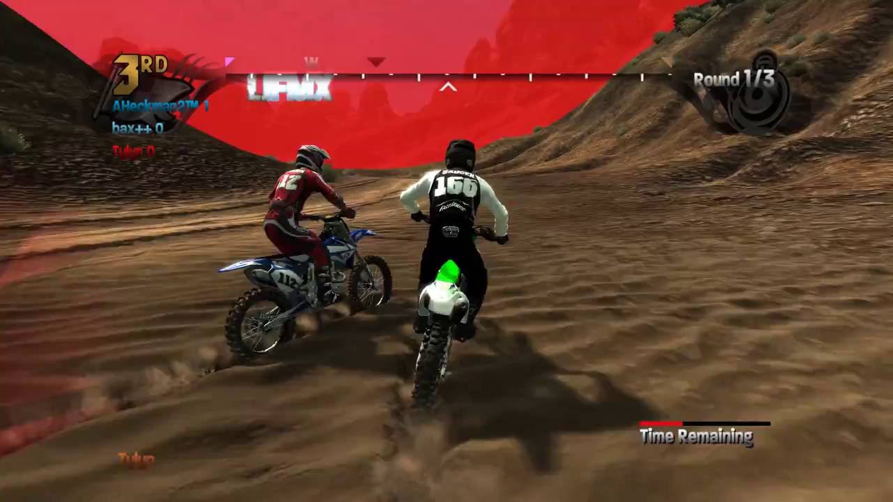 MX VS ATV Reflex playing 