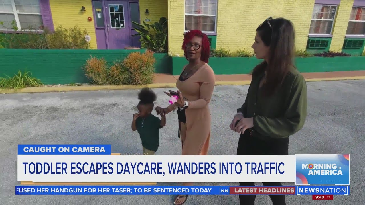 Toddler escapes day care, walks into traffic | Morning in America