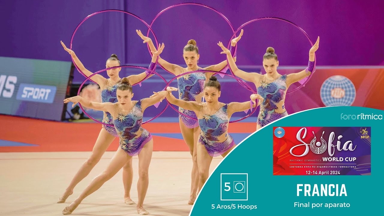 Francia 5 Aros/5 Hoops (FINAL) - FIG World Cup Sofia 2024