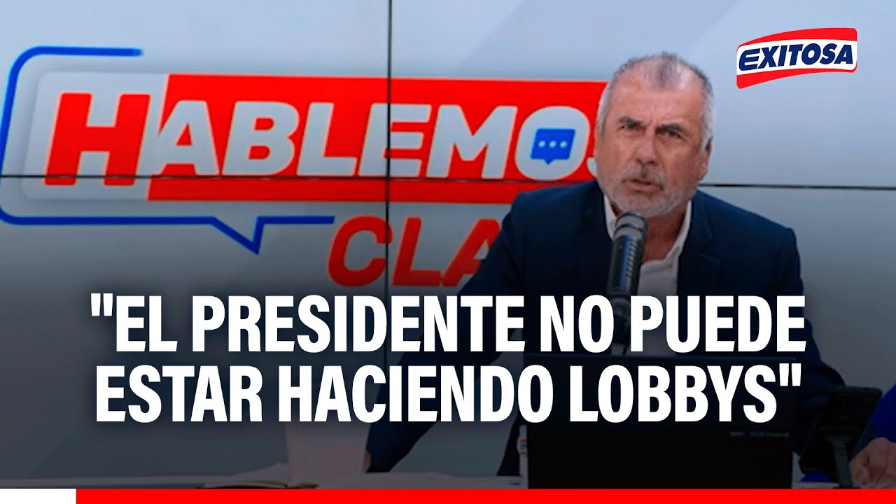 🔴🔵Nicolás Lúcar sobre reunión de Jerí con empresario: "El presidente no puede estar haciendo lobbys"