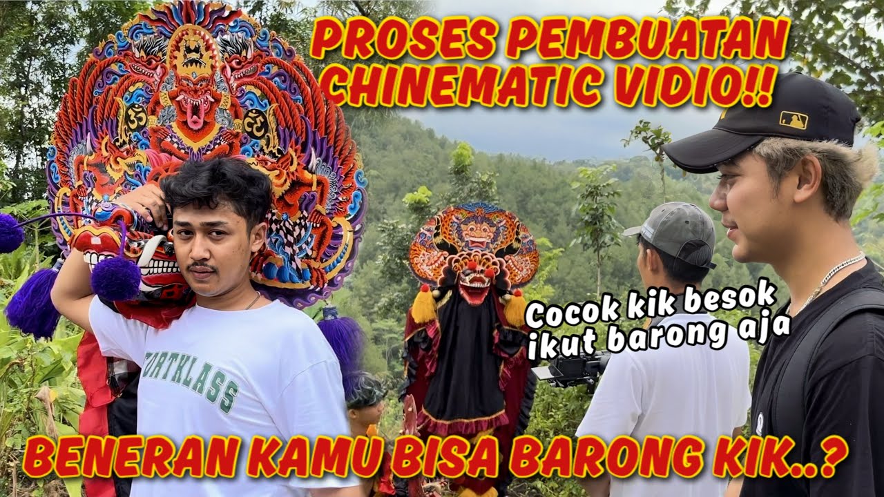 BTS PROSES PEMBUATAN CHINEMATIC GAMELAN JADI SAKSI !! Tiba-Tiba Di Guyur Hujan Deras.