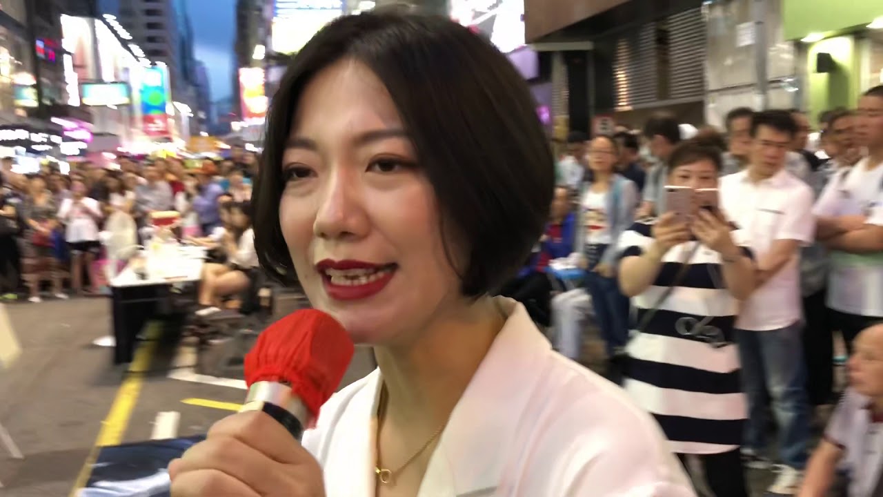 旺角羅文 (2018-05-12 18:46)~ 天后歌手Stacey Long龍婷(小龍女)唱 