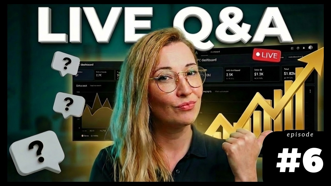 Amazon PPC AMA - Scale Session LIVE Streaming with Noemi Bolojan #6 📱