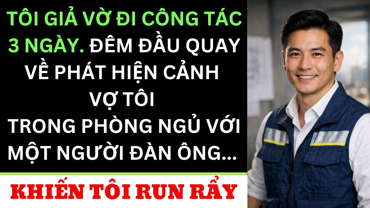 Vợ Tôi Ngoại Tình Với Sếp Ngay Trên Giường Cưới – Tôi Giả Vờ Đi Công Tác Và Quay Về