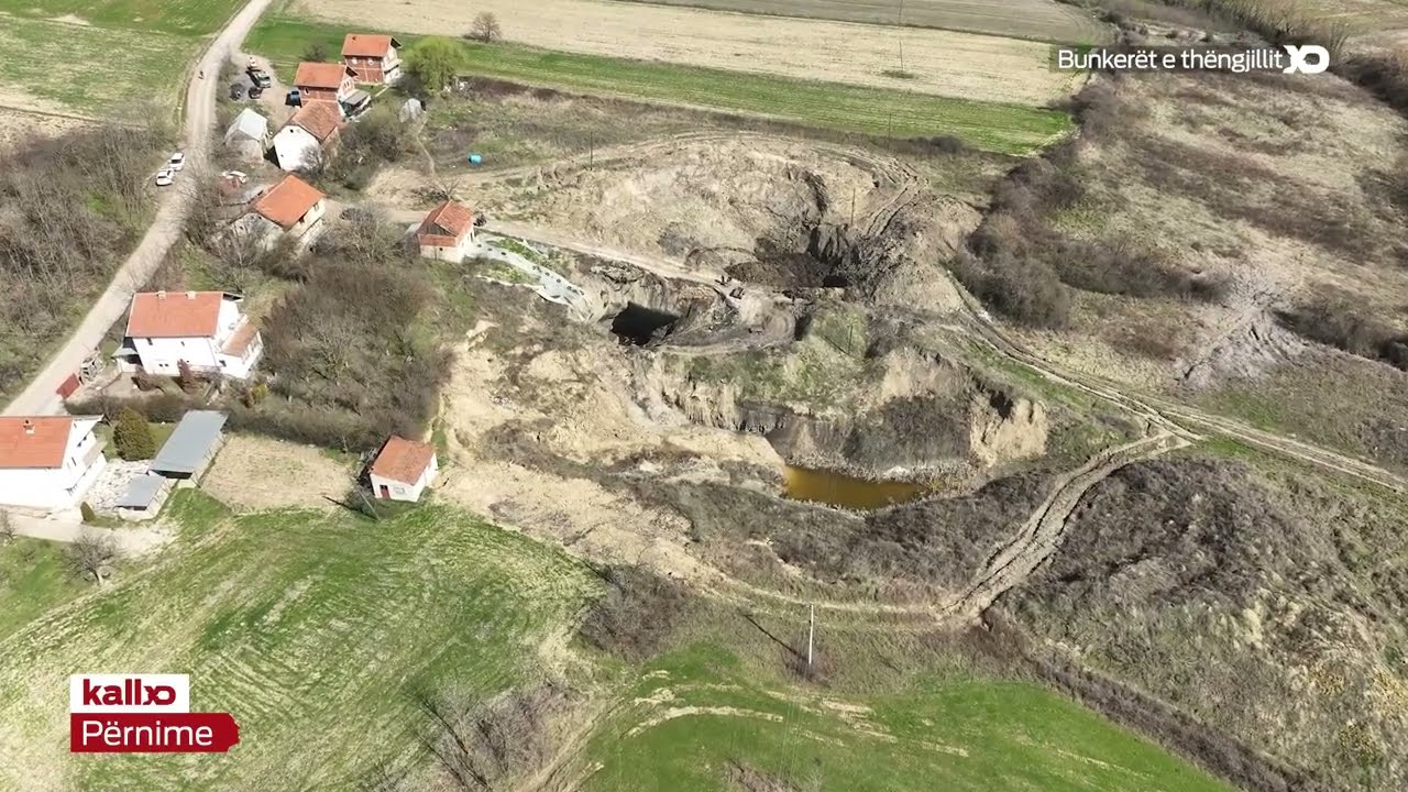 Krimi ambiental në zonën e Vushtrrisë, pamje të mbi 20 minierave ilegale të thëngjillit