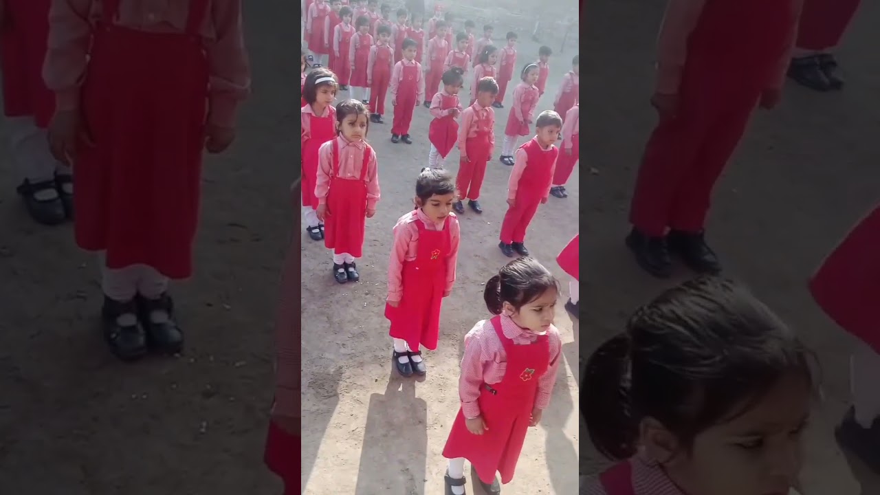 The Educator School Fatima Campus Satrah| National Anthem| Montessori Kids|Pakistan Favorite School