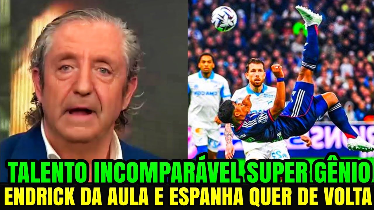 🚨MÍDIA ESPANHOLA ENLOUQUECE COM SHOW DE ENDRICK CONTRA O MARSALHA