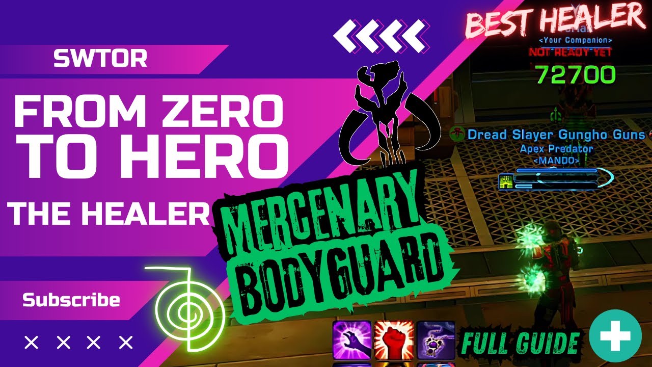 SWTOR: Bodyguard Mercenary Healer Guide 2025 - Zero to Hero Best Healer!