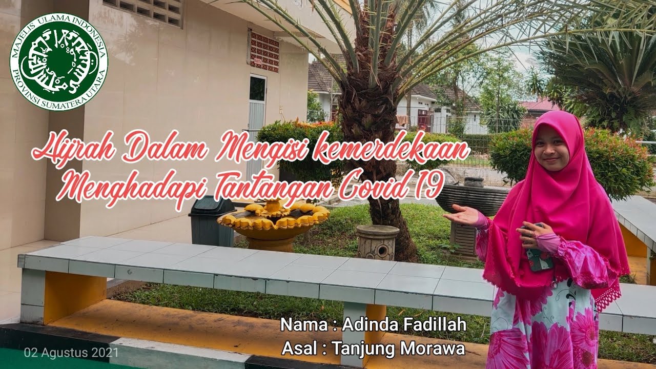 Gebyar Muharram 1443 H MUI Sumatera Utara - Dinda Fadillah (Da'i Muda Putri - 002)