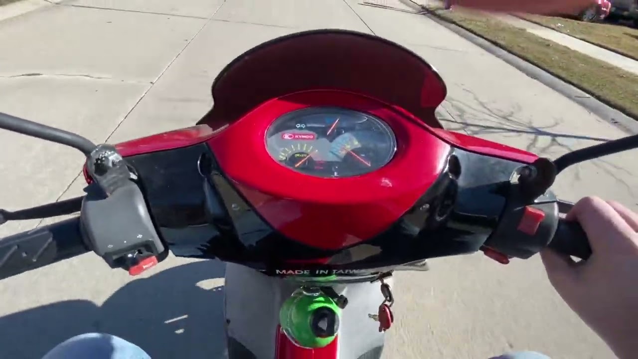 Kymco super 9 is the best moped ever made