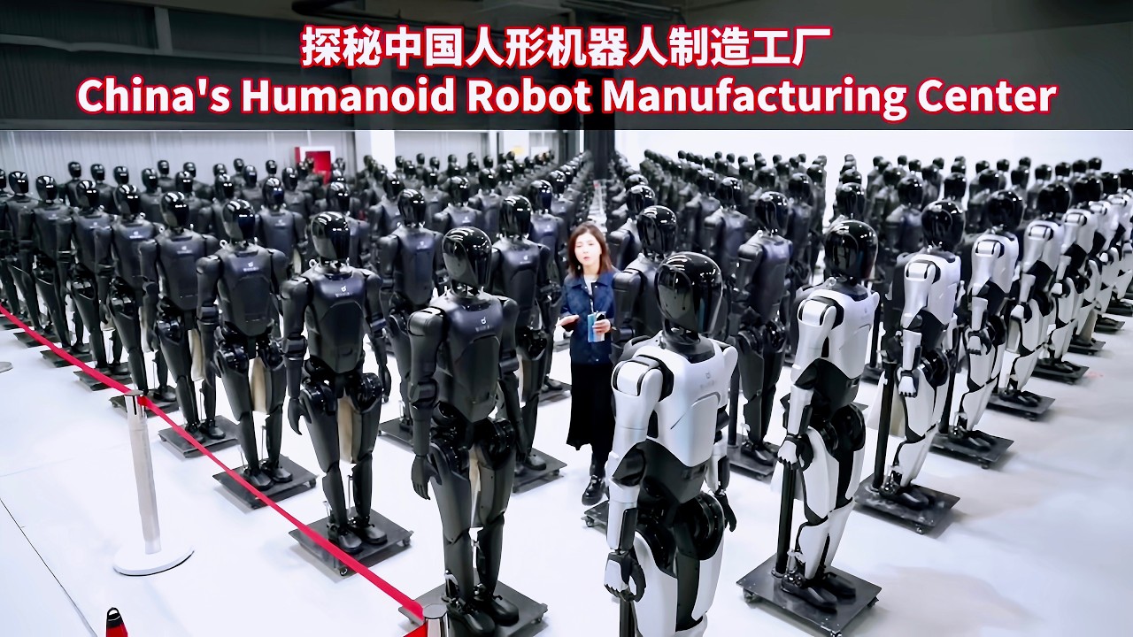 独家！探秘中国人形机器人制造中心/Exploring China's Humanoid Robot Manufacturing Center/华人风采CN