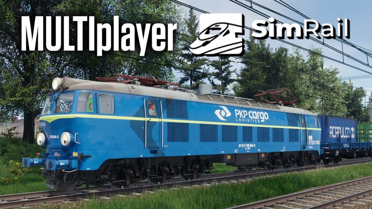 Tryb Multiplayer | SimRail 🇵🇱 | ET22 Byk #38 | 🚉 Symulator Kolejowy | RTX4080