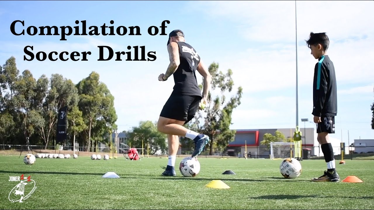 COMPILATION OF SOCCER DRILLS | Joner 1on1