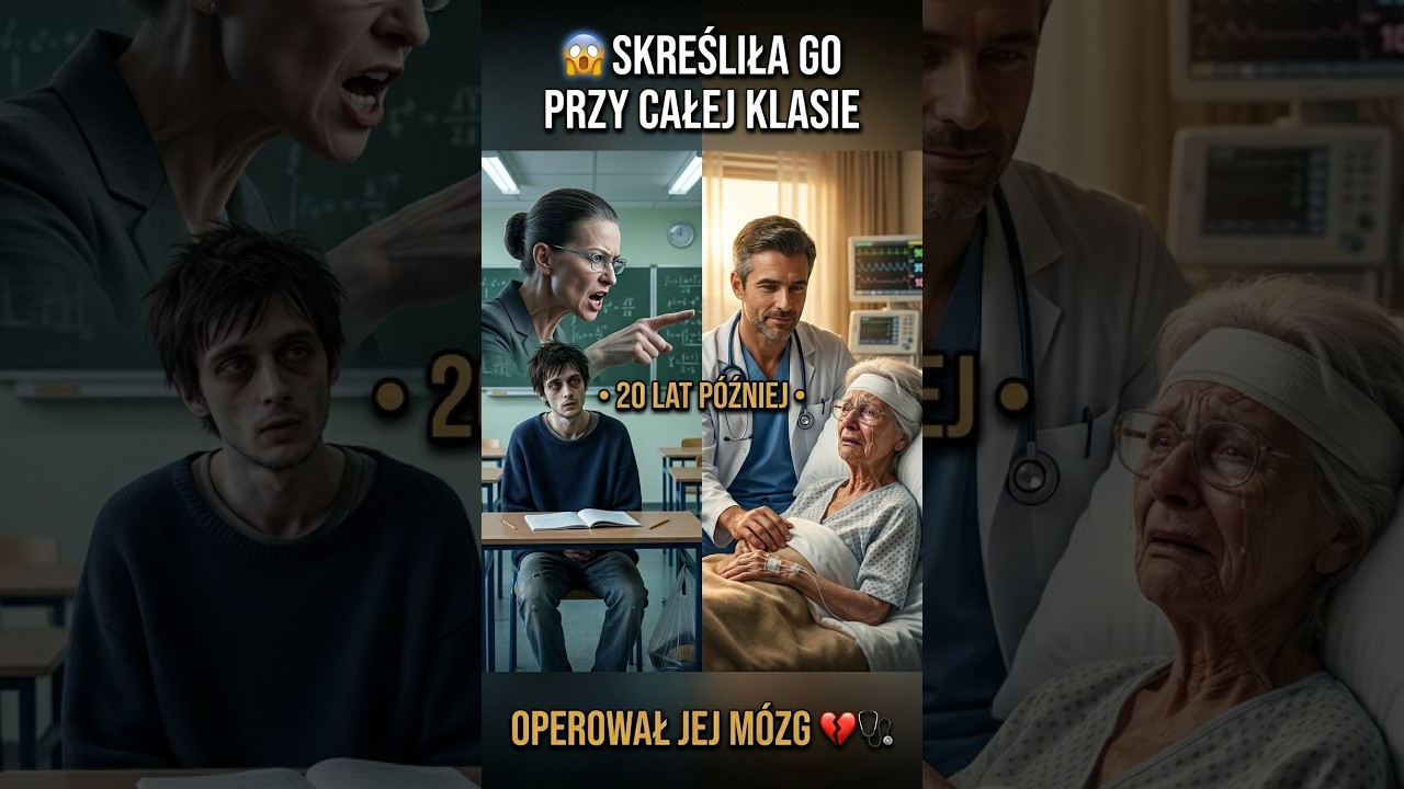 😱 Skreśliła Go PRZY CAŁEJ KLASIE... 20 Lat Później OPEROWAŁ Jej MÓZG 💔🩺
