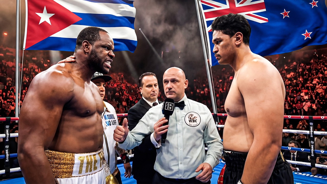 Heavyweight Domination! Frank Sanchez (CUB) vs Junior Fa (NZL) | Boxing Fight Highlight