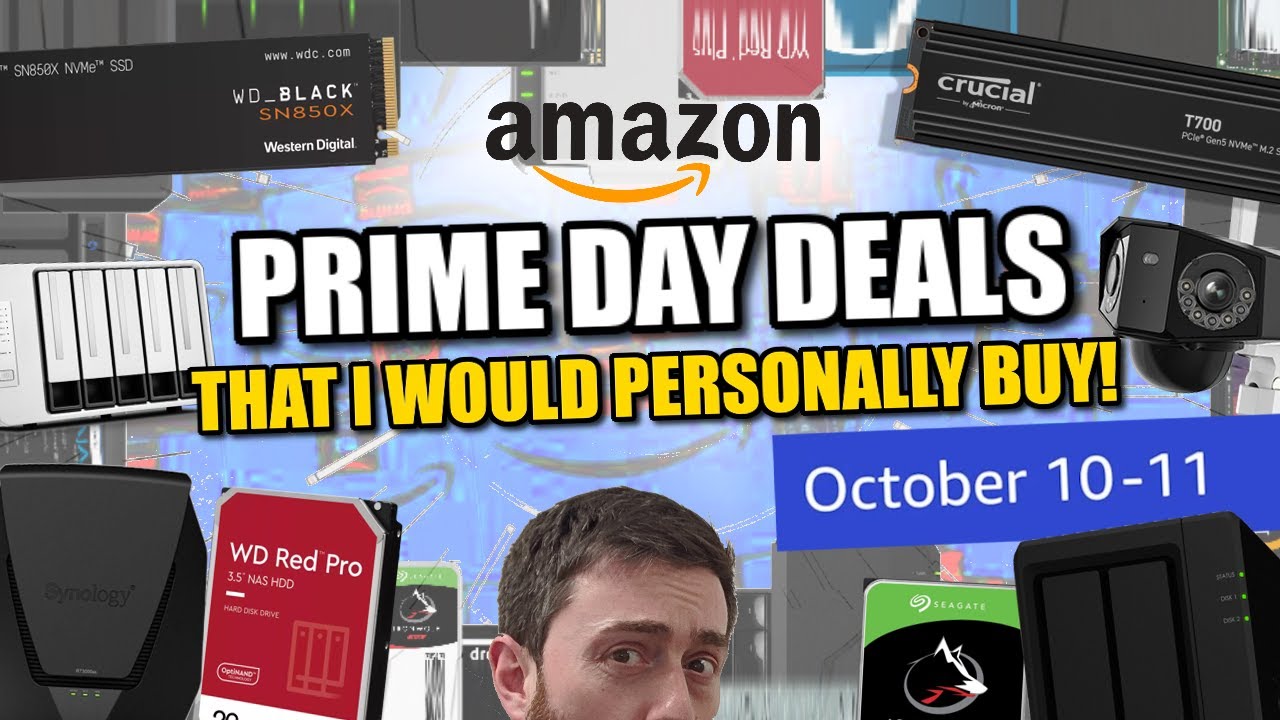 Amazon Prime Day 2023 Good Deals - Synology, QNAP, WD, Seagate, Terramaster, Samsung and More