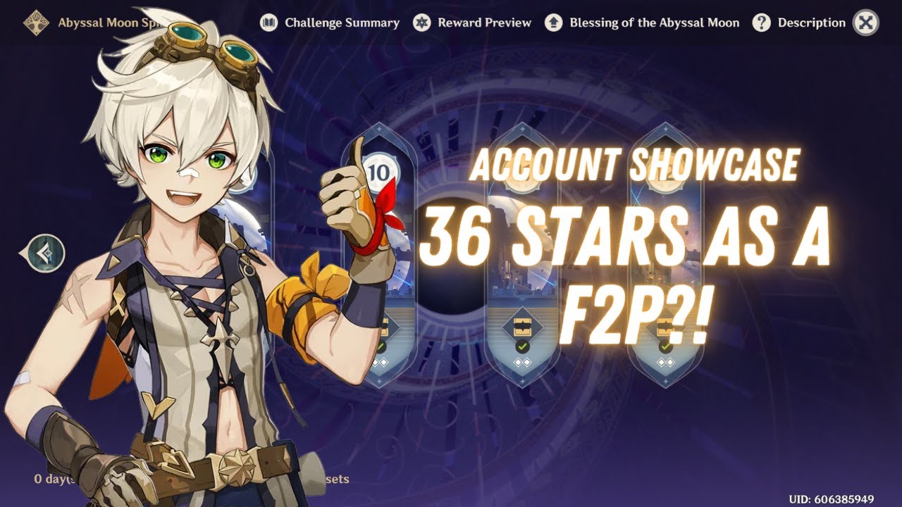 How I Reached 36 Stars in the Spiral Abyss As A F2P | Genshin Impact