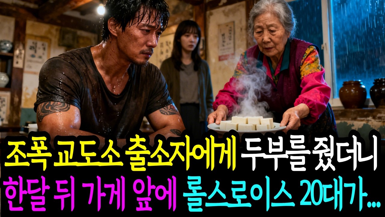 전신 문신 교도소 출소자에게 건넨 두부 한모에 한달 뒤 가게 앞 롤스로이스 20대가 줄지어 나타난 이유 | 오디오북 | 감동사연ㅣ사연라디오ㅣ인생사연