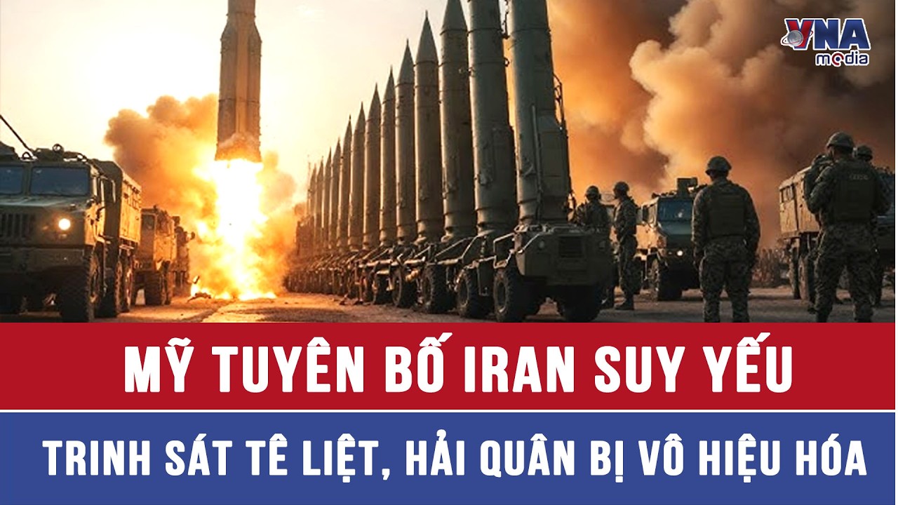 Tổng thống Trump tuyên bố trinh sát Iran đã tê liệt, hải quân bị vô hiệu hóa hoàn toàn - VNAMedia