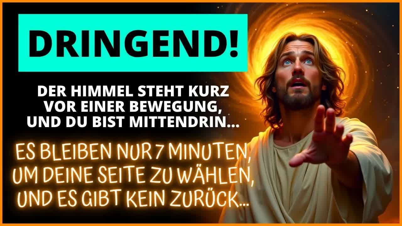 ⏳ GOTT SAGT, DIE ZEIT IST ABGELAUFEN     NUR NOCH WENIGE MINUTEN! ｜ Das Wort Gottes