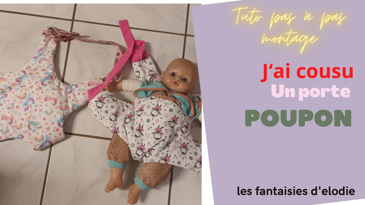 On coud un Porte poupon #tuto