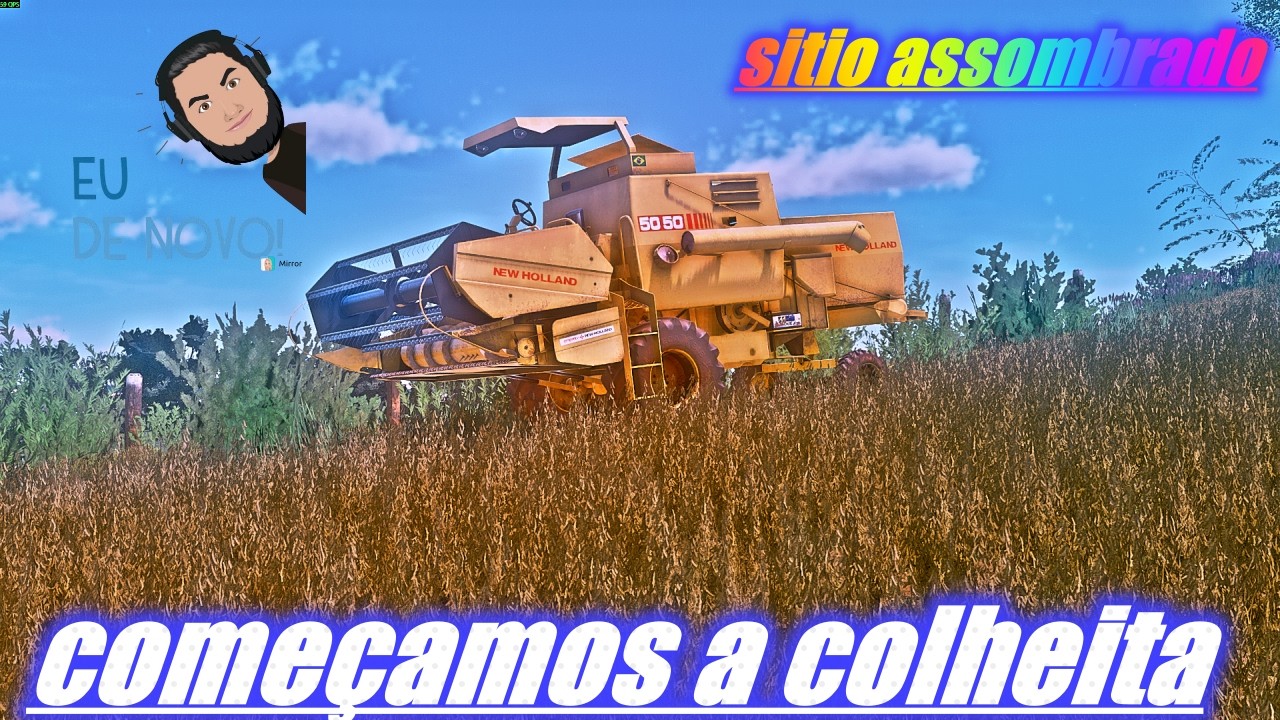 🔴# 04  COMEÇAMOS A COLHEITA NO SITIO ASSOMBRADO #shortsvideo  #farmingsimulator22 #maquinaspesadas